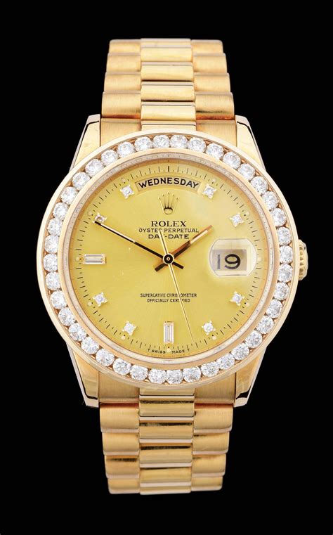 rolex day date president 18238|rolex 18238 diamond dial.